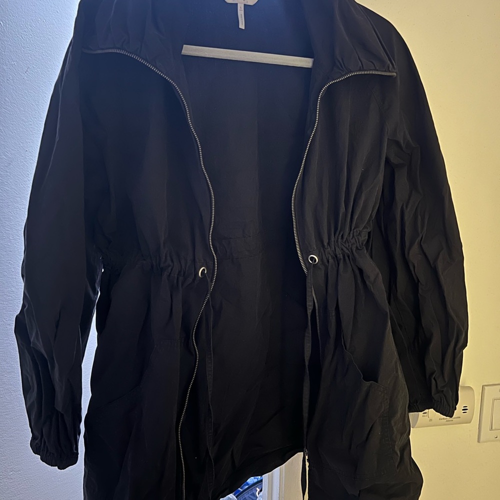 Metro 7 Black Utility Jacket for Women